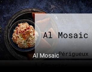 Réserver une table chez Al Mosaic maintenant