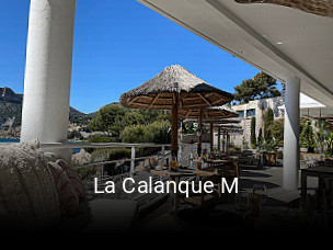 La Calanque M réservation de table