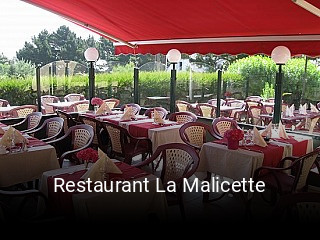 Réserver une table chez Restaurant La Malicette maintenant