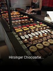 Hirsinger Chocolatier réservation de table