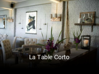 Réserver une table chez La Table Corto maintenant