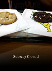 Subway Closed réservation de table