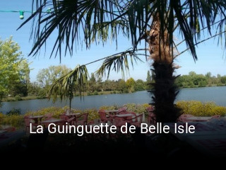 La Guinguette de Belle Isle réservation