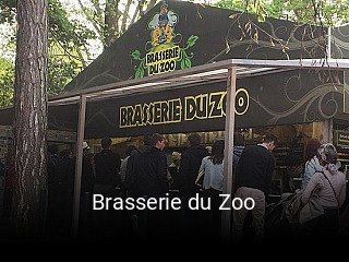 Brasserie du Zoo réservation de table