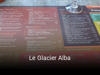 Réserver une table chez Le Glacier Alba maintenant