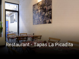 Restaurant - Tapas La Picadita réservation