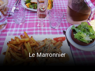 Réserver une table chez Le Marronnier maintenant