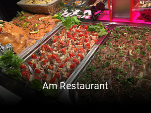 Am Restaurant réservation