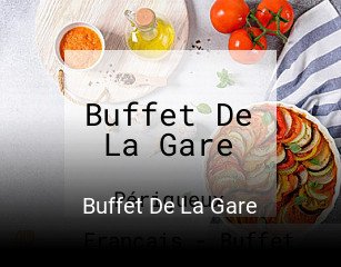 Buffet De La Gare réservation