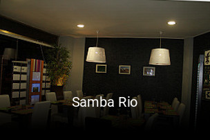 Samba Rio réservation de table