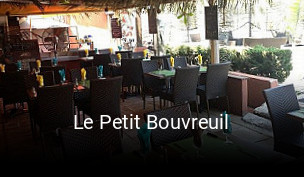 Le Petit Bouvreuil réservation de table