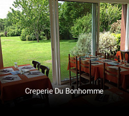 Creperie Du Bonhomme réservation de table