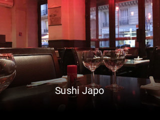 Sushi Japo réservation en ligne