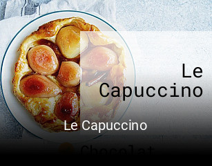Le Capuccino réservation
