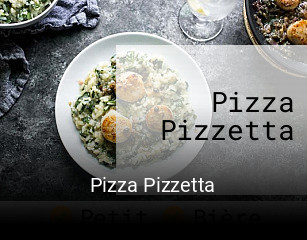 Pizza Pizzetta réservation de table