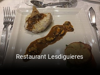 Restaurant Lesdiguieres réservation