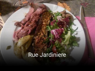 Rue Jardiniere réservation