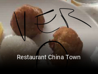 Réserver une table chez Restaurant China Town maintenant