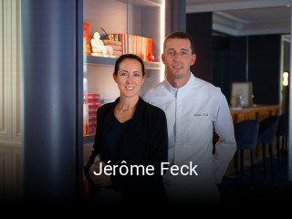 Jérôme Feck réservation de table