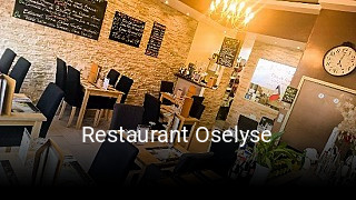 Réserver une table chez Restaurant Oselyse maintenant