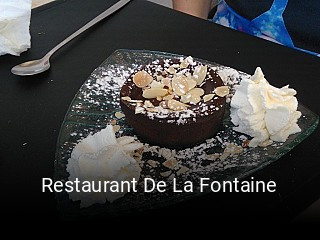 Réserver une table chez Restaurant De La Fontaine maintenant