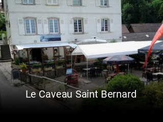 Le Caveau Saint Bernard réservation de table