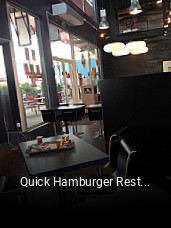 Réserver une table chez Quick Hamburger Restaurant maintenant
