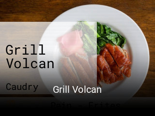 Grill Volcan réservation de table
