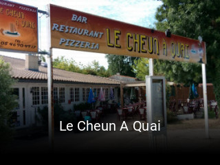 Le Cheun A Quai réservation en ligne