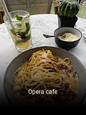 Opera cafe réservation