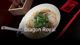 Réserver une table chez Dragon Royal maintenant