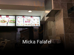 Réserver une table chez Micka Falafel maintenant