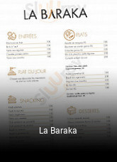 La Baraka réservation en ligne