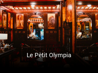 Le Petit Olympia réservation en ligne