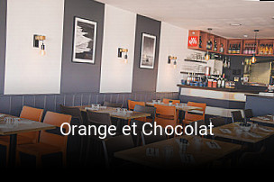 Orange et Chocolat réservation