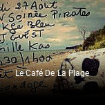 Réserver une table chez Le Café De La Plage maintenant