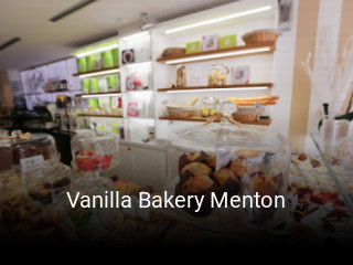 Vanilla Bakery Menton réservation de table