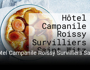 Hôtel Campanile Roissy Survilliers Saint Witz réservation de table