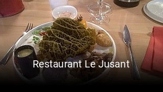 Restaurant Le Jusant réservation