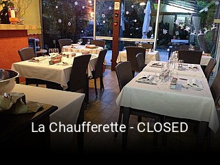 La Chaufferette - CLOSED réservation de table