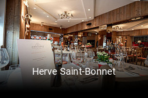 Réserver une table chez Herve Saint-Bonnet maintenant