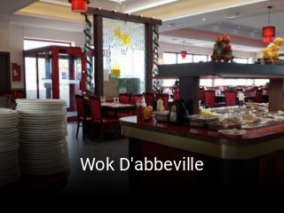 Réserver une table chez Wok D'abbeville maintenant
