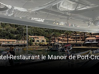 Hotel-Restaurant le Manoir de Port-Cros réservation de table