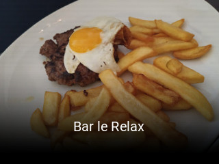 Bar le Relax réservation de table