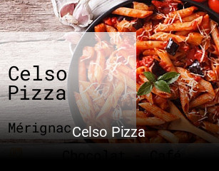 Celso Pizza réservation en ligne