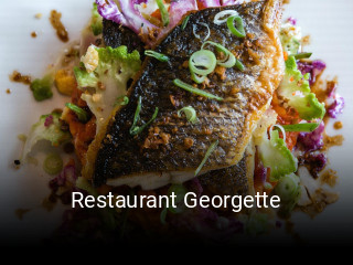Restaurant Georgette réservation