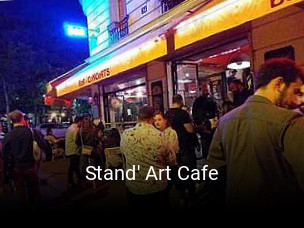 Stand' Art Cafe réservation en ligne