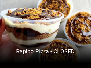 Rapido Pizza - CLOSED réservation