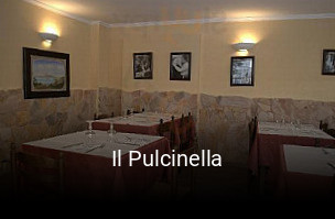 Il Pulcinella réservation de table