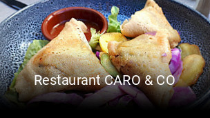 Restaurant CARO & CO réservation